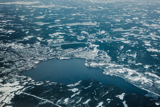 Swedish landscape near Gothenburg